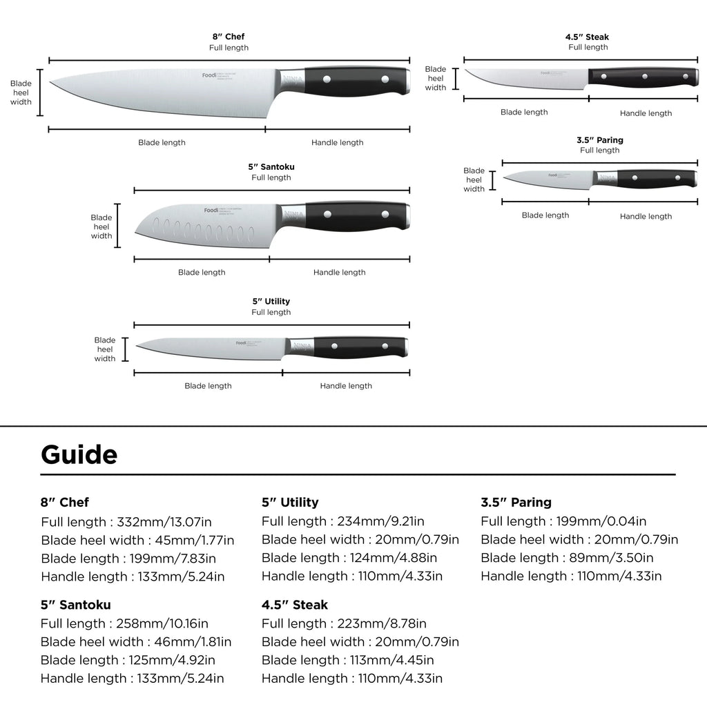 Ninja Foodi NeverDull Premium 12-Piece Knife System with Built-in Sharpener, K32012