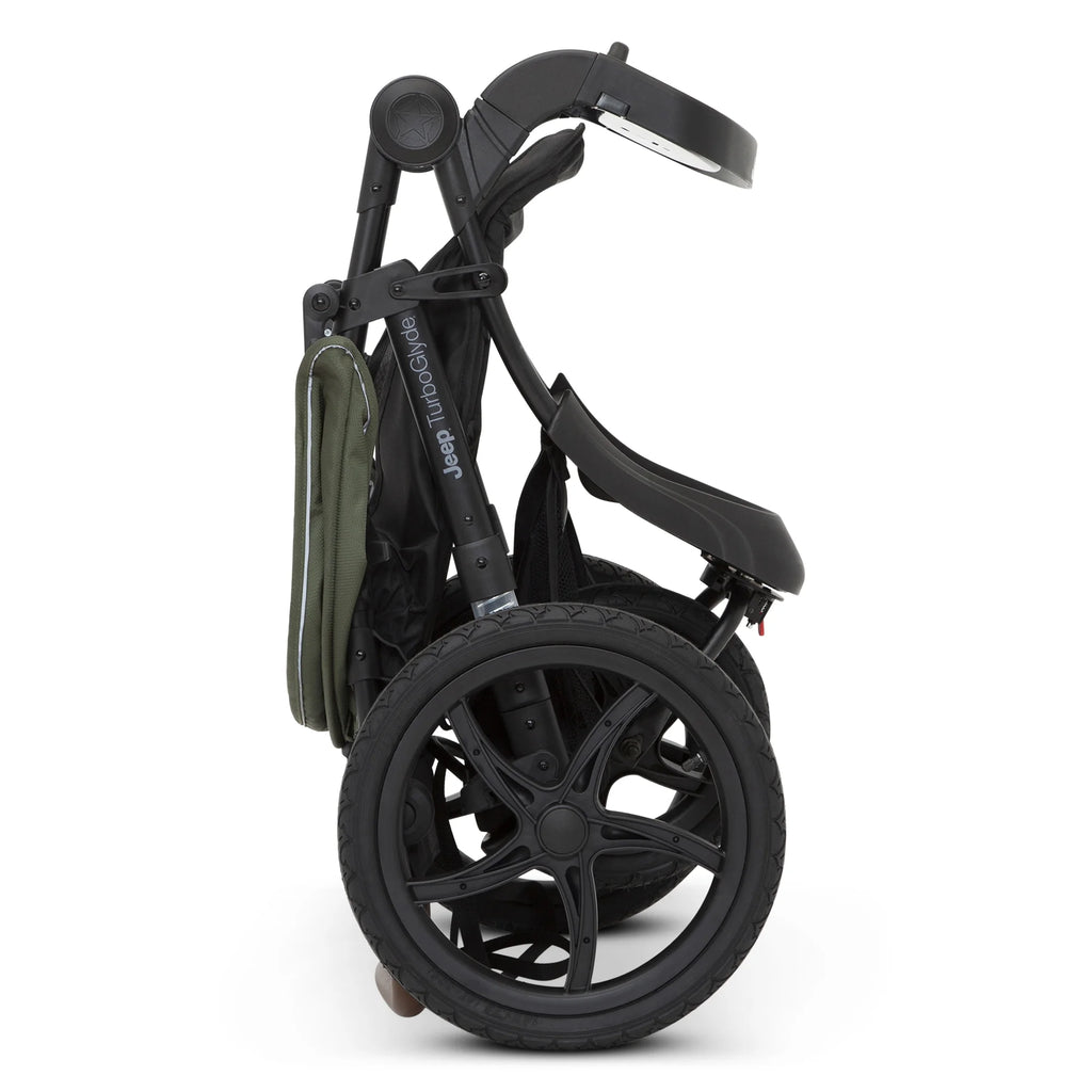 Jeep TurboGlyde Jogging Stroller by Delta Children, Black