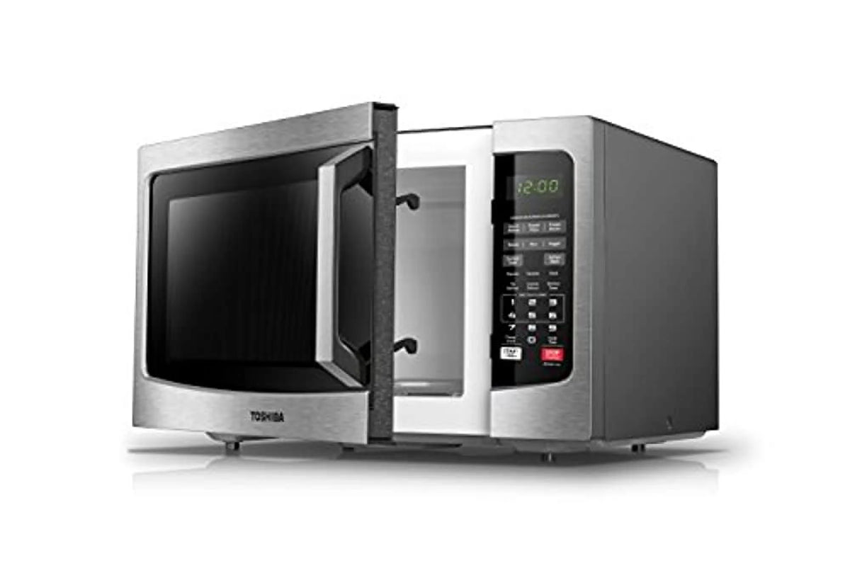 Toshiba 1.2 cu ft Countertop Microwave Ovens in Stainless Steel