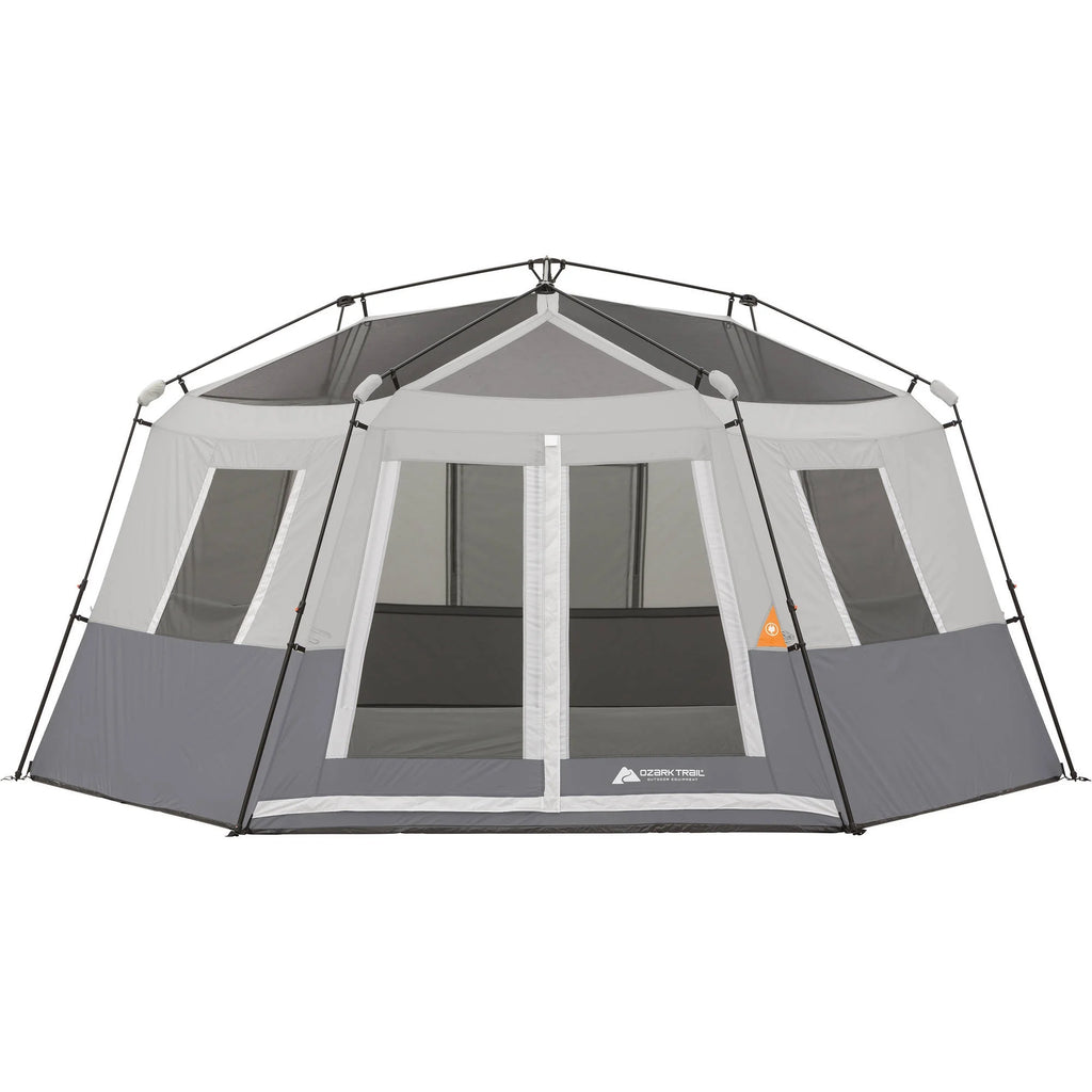 Ozark Trail 15' x 13' 8-Person Instant Hexagon Cabin Tent, 36.04 lbs