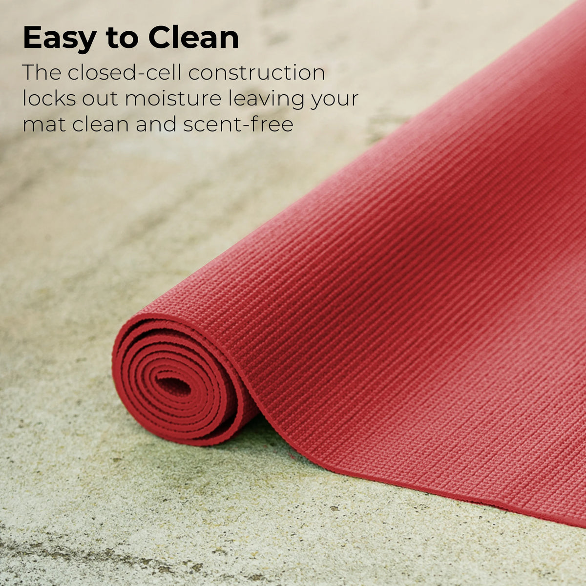 Hello Fit Bulk Yoga Mats, 10-Pack – 68" x 24", 4mm Thick, Non-Slip & Non-Toxic – Ideal for Schools, Studios & Gyms, Assorted