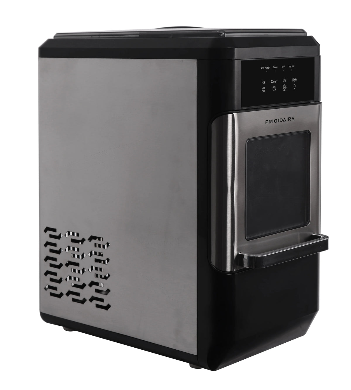 Frigidaire 44 lbs. Crunchy Chewable Nugget Ice Maker EFIC235, Stainless Steel