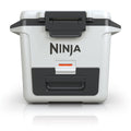 Ninja FrostVault 30qt Hard Cooler with Dry Zone, Ice Chest Cooler, White, FB131WH