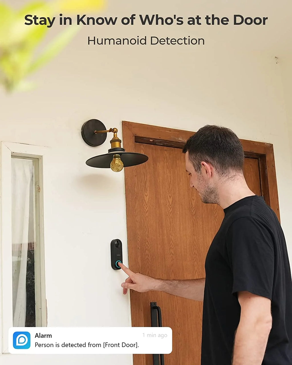 Reolink 2K 5MP Video Doorbell Camera 5G Wifi Security Home Doorbell Chime, Person &Package Detection
