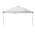 Ozark Trail 10x10 Instant Pop Up Canopy Tent with Simple Push Setup �?Straight Leg Pop-Up Tent for Tailgating, Camping & Events, White