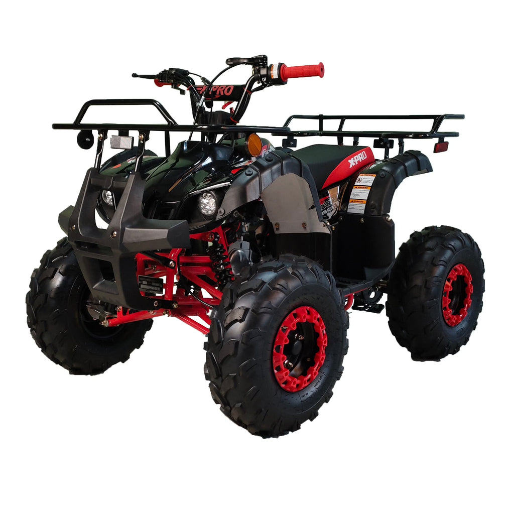 X-Pro Brand New 125cc Gas ATV, Automatic Transmission w/Reverse Remote Control Big 19"/18" Tires