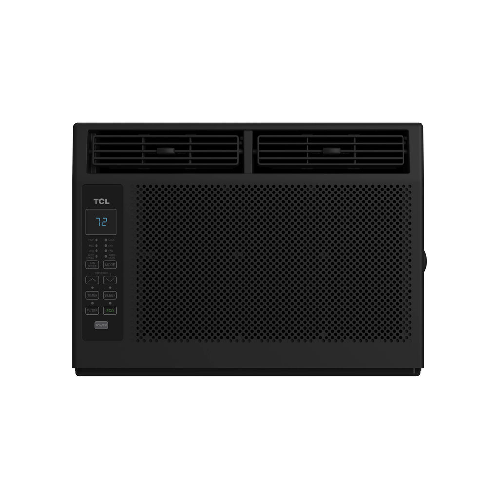 TCL 5,000 BTU Window Air Conditioner, Fan & Dehumidifier, 150 Sq. Ft., Remote Control, Easy-to-Use, Reusable Filter, Compact, Quiet, White, W5W3M