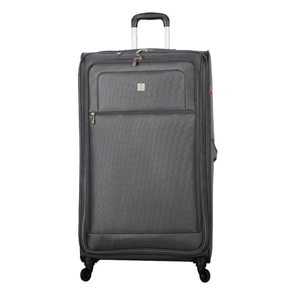 Protege, Arendale Soft Side 32�?Jumbo Expandable Checked Luggage, Charcoal