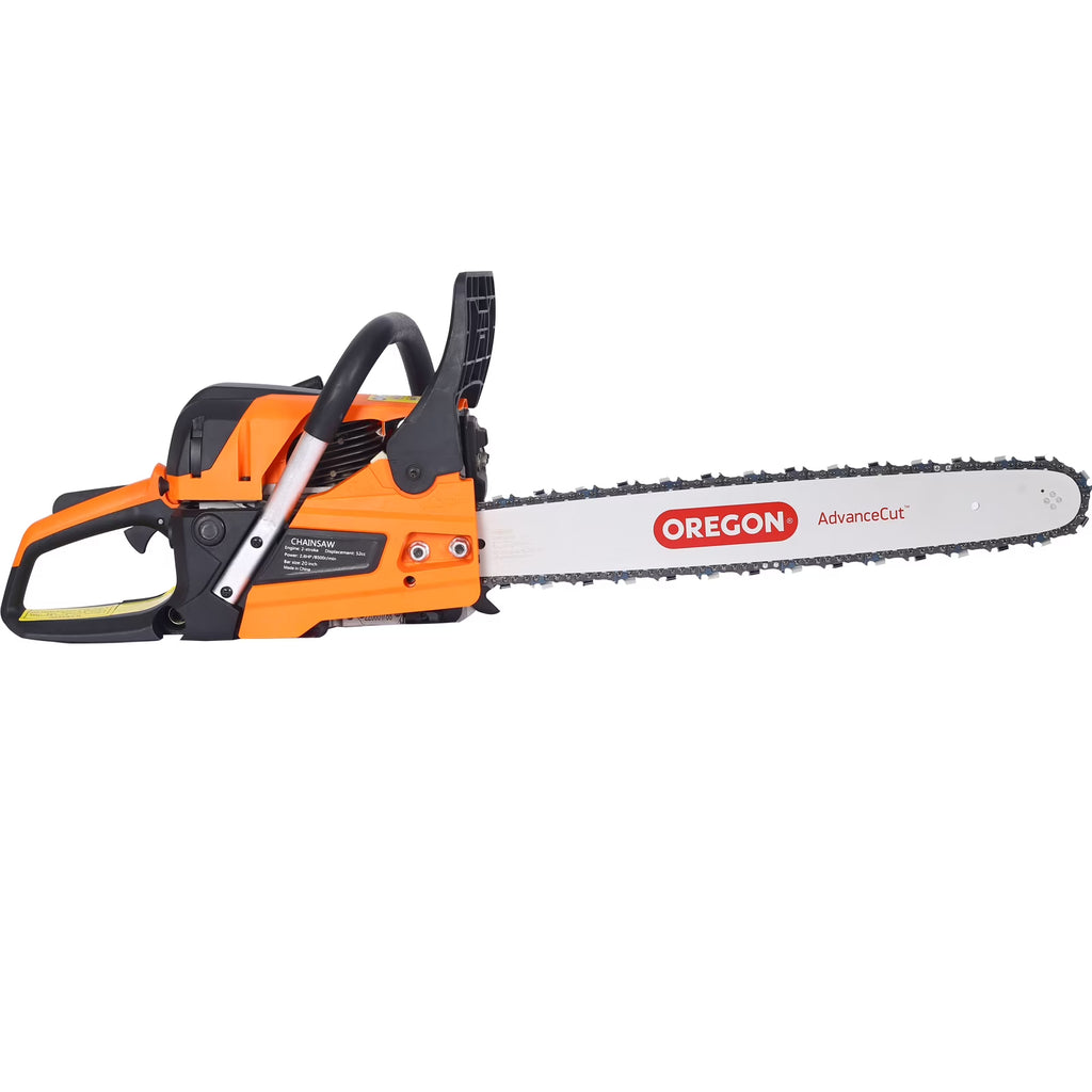 CLEARANCE! Chainsaw gas 20inch ,52cc Gasoline Chain Saw for Trees ,Wood Cutting 2-cycle EPA Compliant,Oregon bar