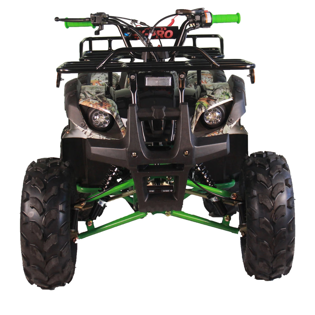 X-Pro Brand New 125cc Gas ATV, Automatic Transmission w/Reverse Remote Control Big 19"/18" Tires