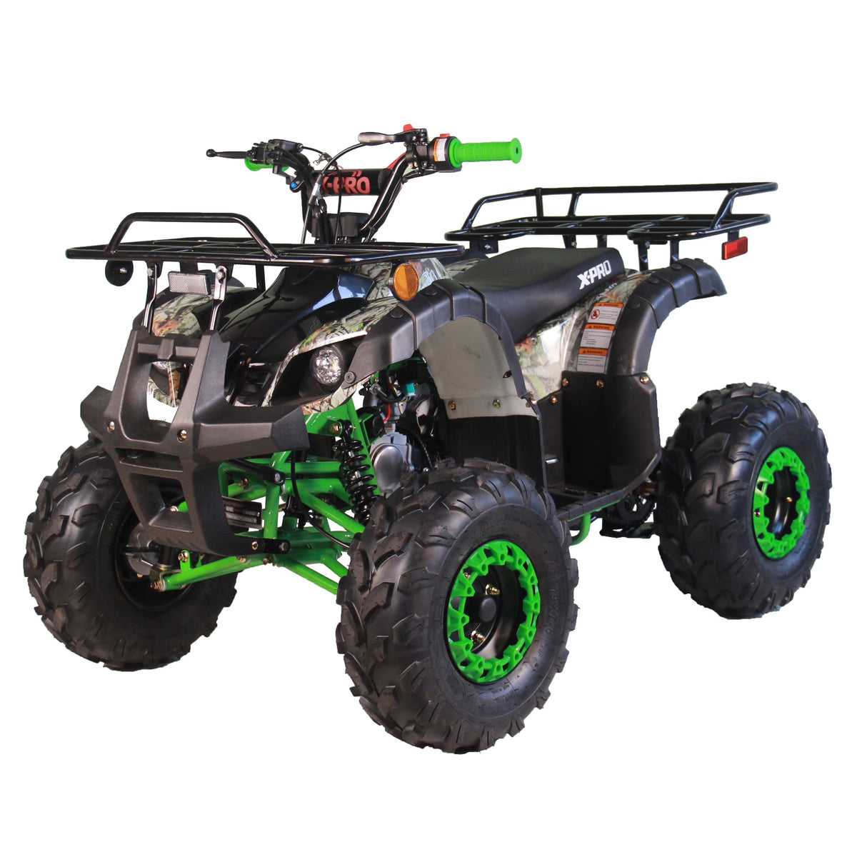 X-Pro Brand New 125cc Gas ATV, Automatic Transmission w/Reverse Remote Control Big 19"/18" Tires