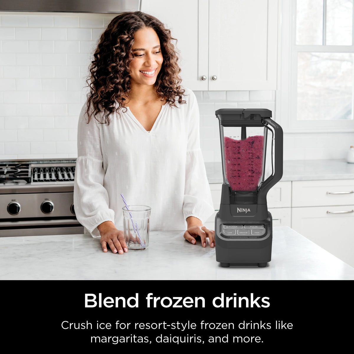 Ninja® Professional Blender 72 oz.* XL Total Crushing® Pitcher, 1000 Watt Power