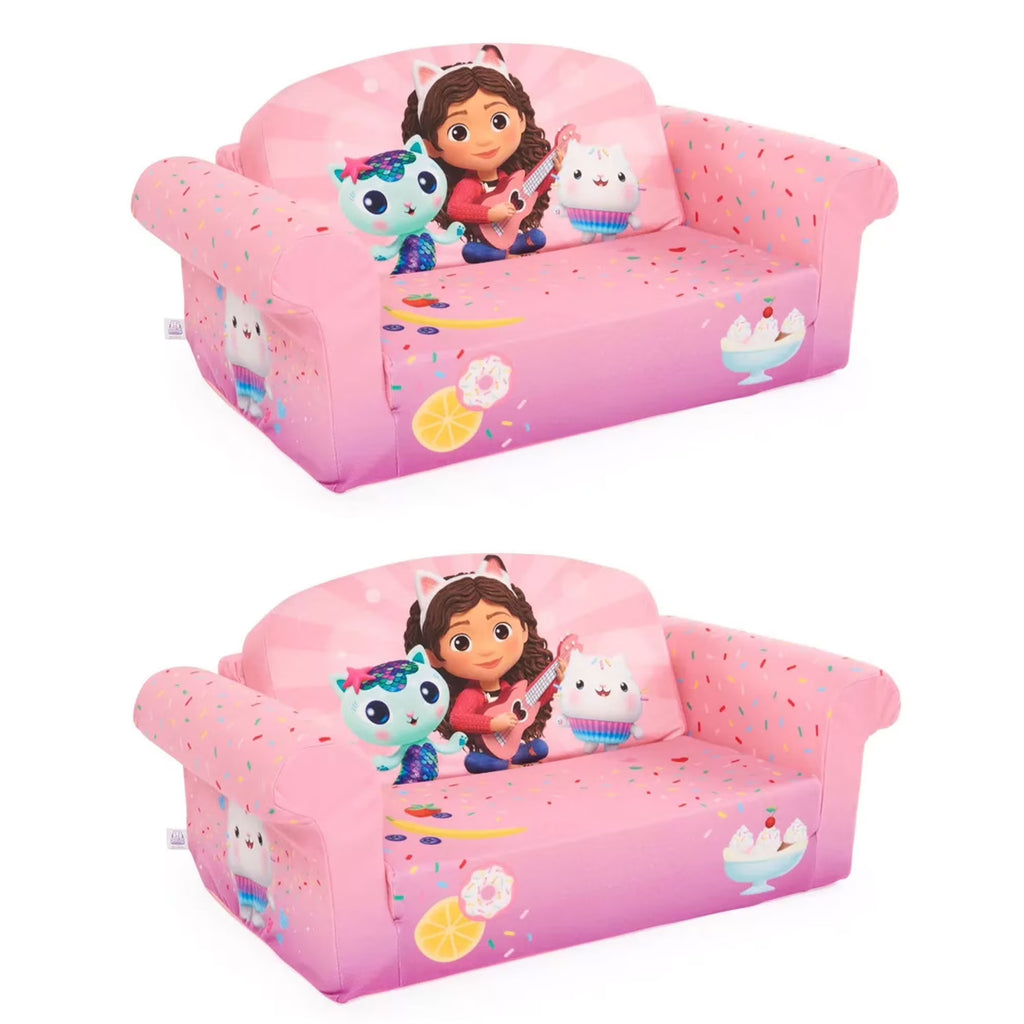 Marshmallow Furniture 2 Pack 2-in-1 Flip Open Foam Sofa Bed, Toy Story 4