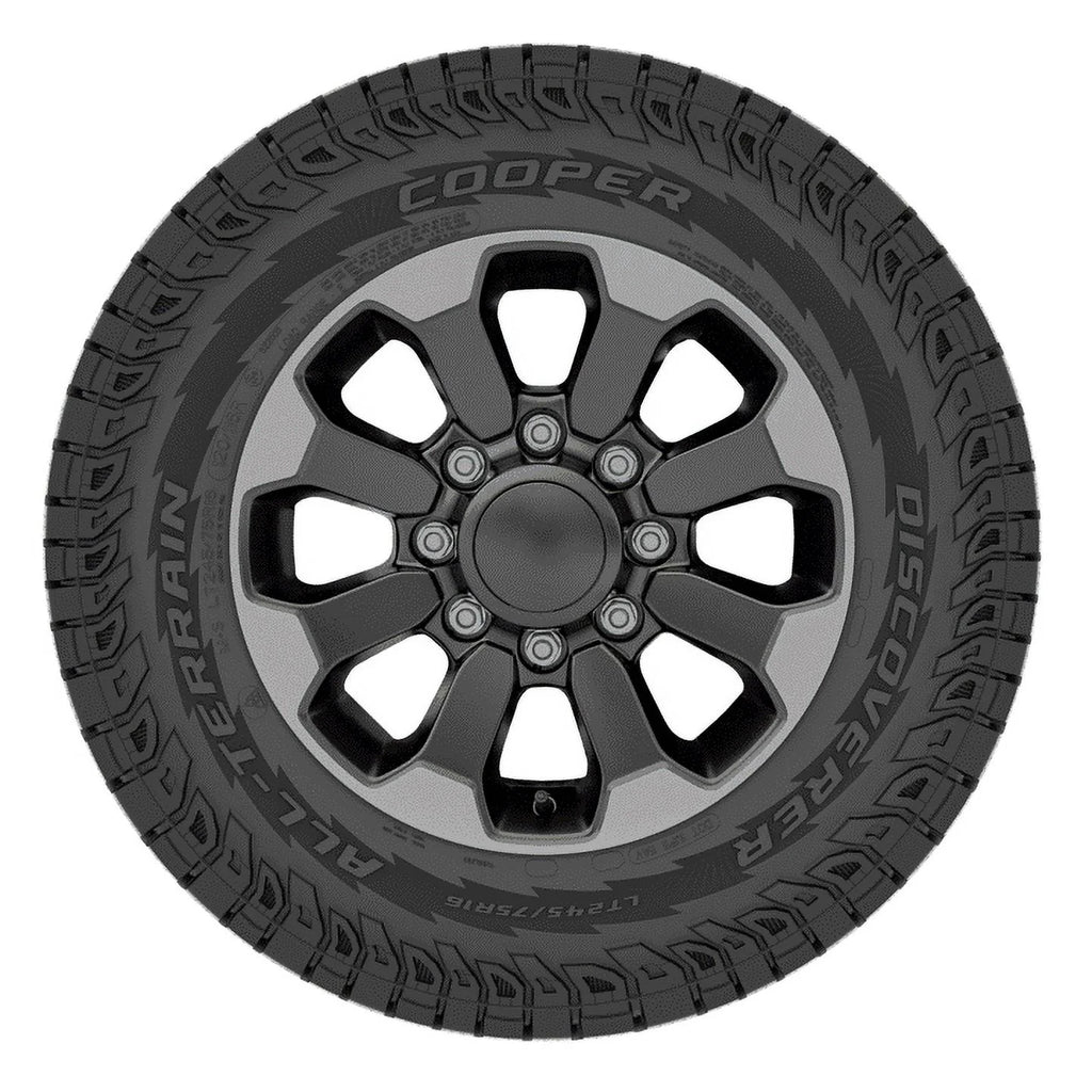 Cooper Discoverer All-Terrain 245/65R17 111T Light Truck & SUV Tire Fits: 2004 Jeep Grand Cherokee Overland, 2019 Jeep Cherokee Trailhawk Elite