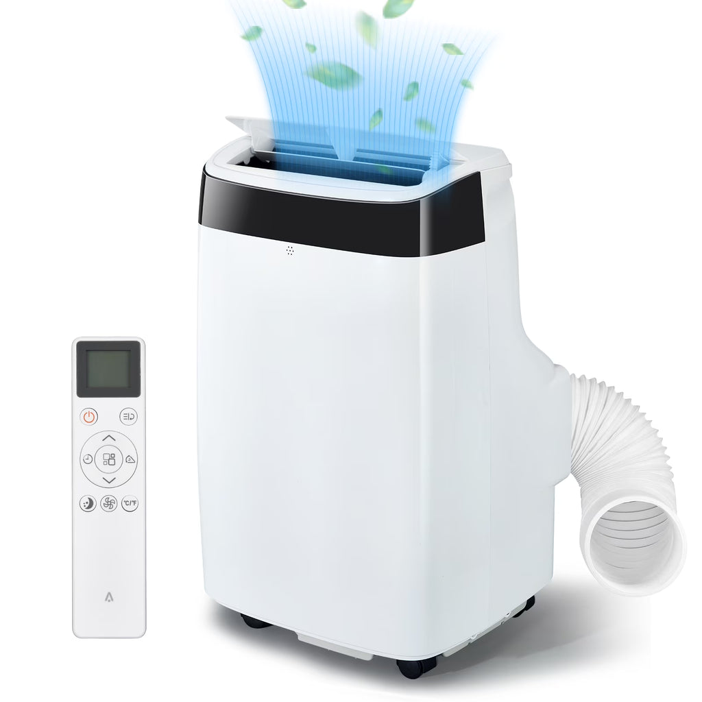 EastVita 10000 BTU Air Conditioner Portable for Room, 3-in-1 AC Unit, Dehumidifier and Fan, Air Conditioners with Remote Control & Window Kit, Sleep Mode, LED Display, Cooling Room up to 450 Sq.ft