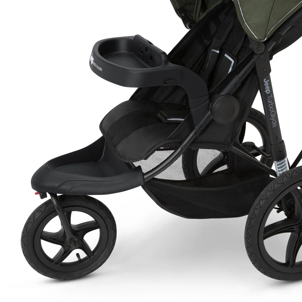 Jeep TurboGlyde Jogging Stroller by Delta Children, Black
