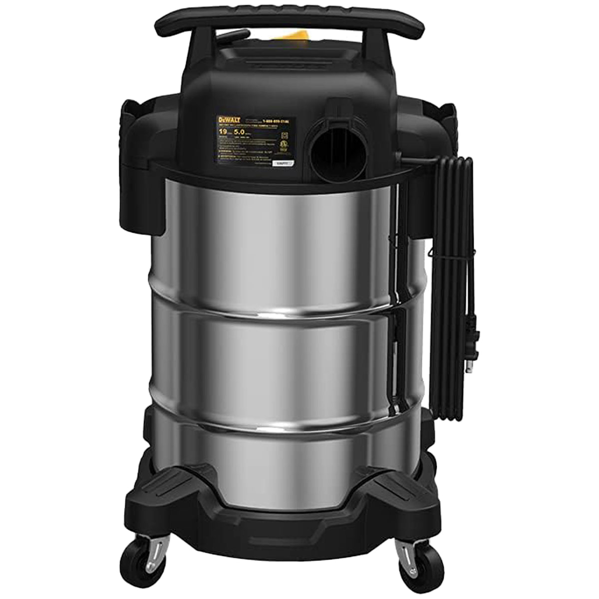 Dewalt DXV08SA Stainless Steel Wet/Dry 8-Gallon 5 HP Vacuum (Retail)