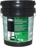 Black Jack 6190 Roof and Foundation Liquid Asphalt Coating, 5-Gallon Pail