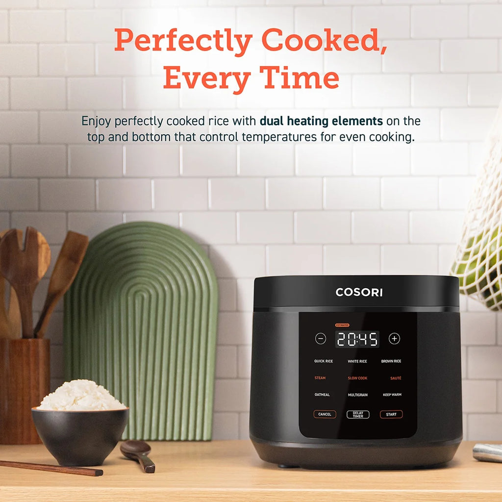 Cosori Rice Cooker with Ceramic Coating 5.0 Quart