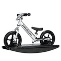 Strider - 12 Pro 2-in-1 Rocking Balance Bike, Ages 6 months to 5 Years - Silver