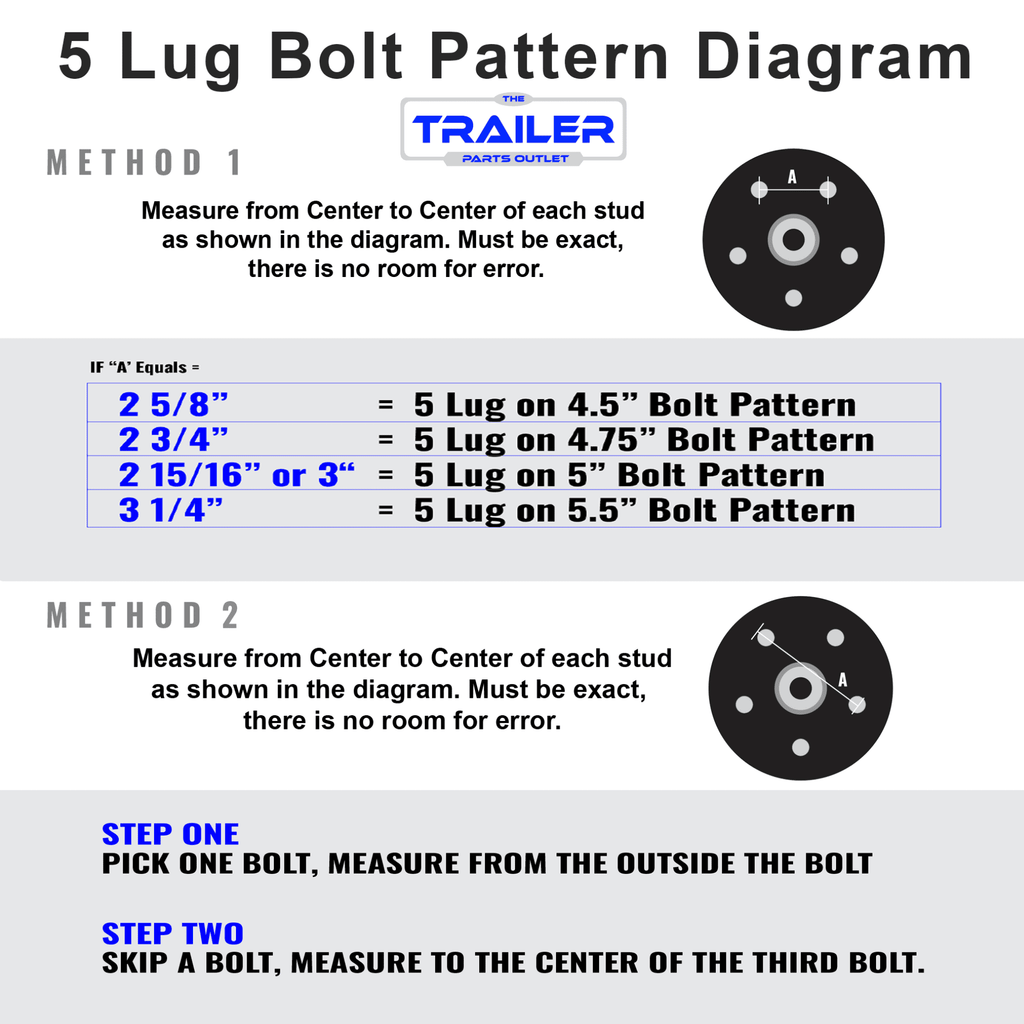 Trailquest 15" 10 ply Radial Trailer Tire & Wheel - ST 225/75R15 5 Lug (Silver Mod), 5x5 Bolt Pattern
