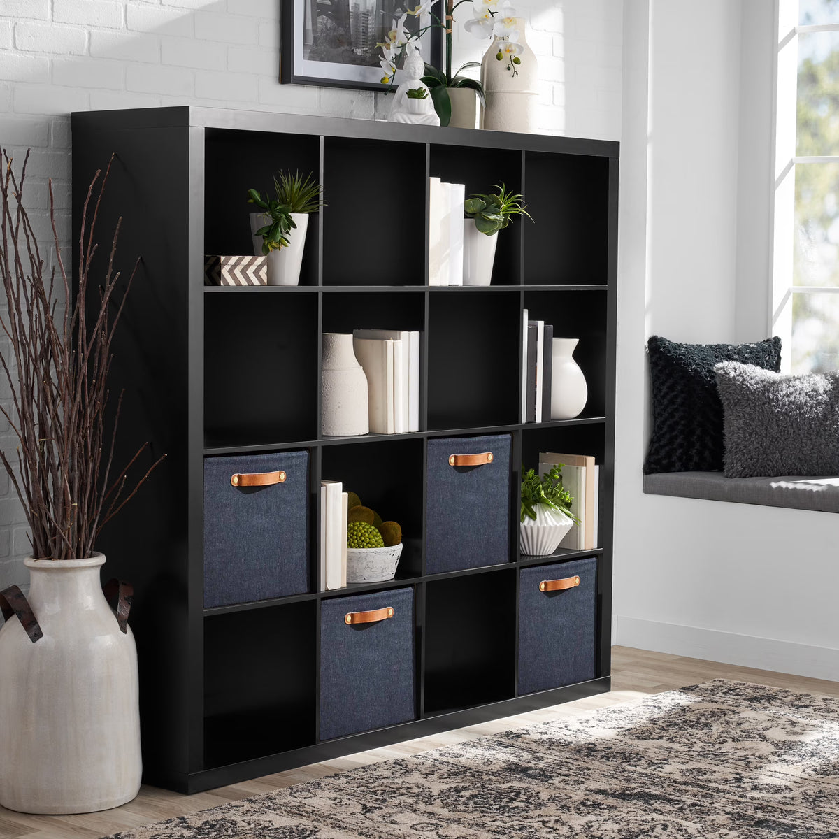 Better Homes & Gardens 16 Cube Storage Organizer, Acorn