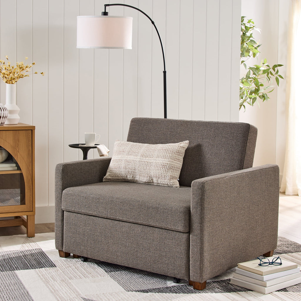 Better Homes & Gardens Nolan Pull Out Sleeper Accent Chair, Wheat