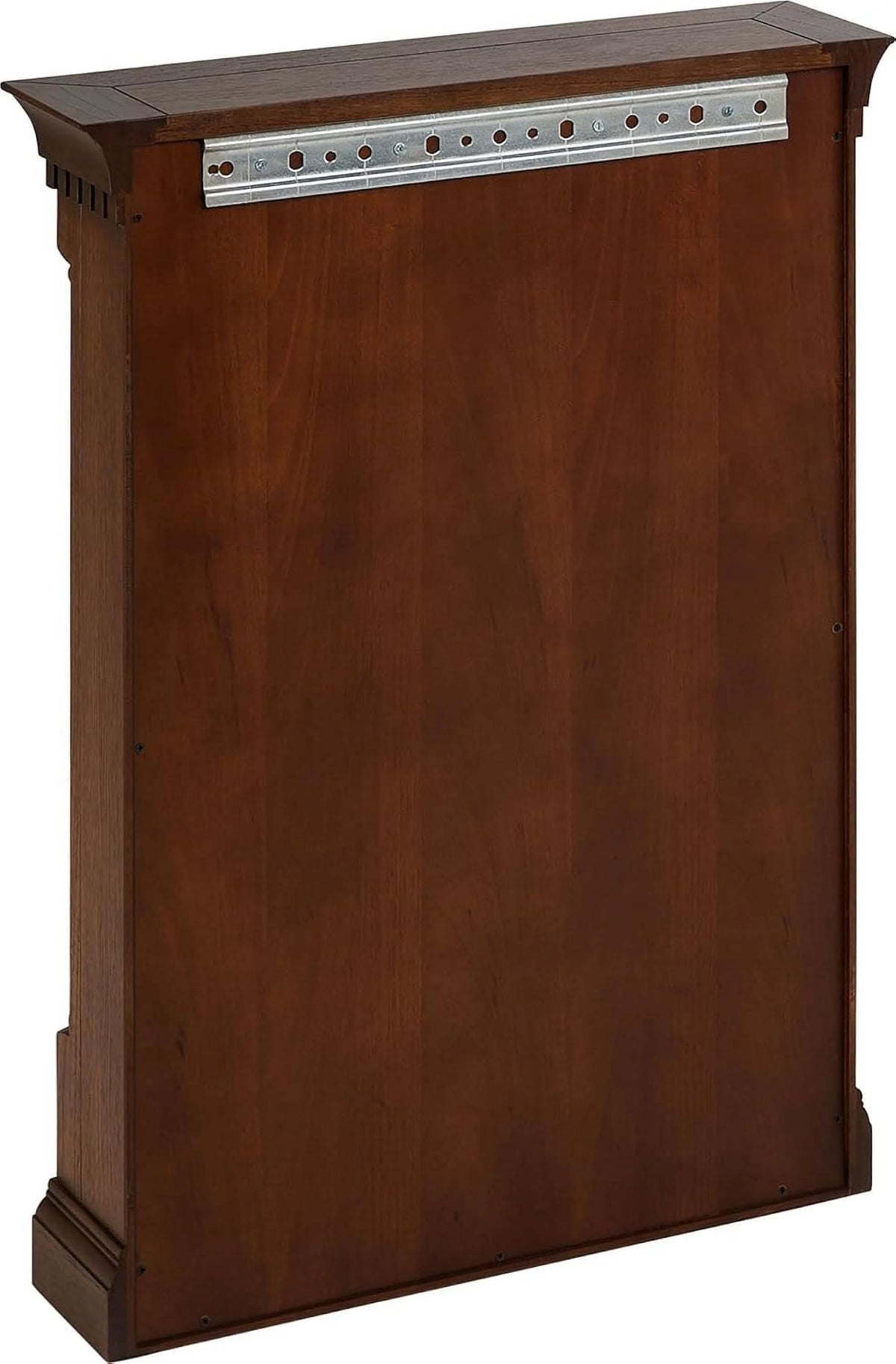 Signature Hardware SH6622428ACF Claudia 24" Mahogany Framed Single Door Medicine Cabinet - Antique Coffee