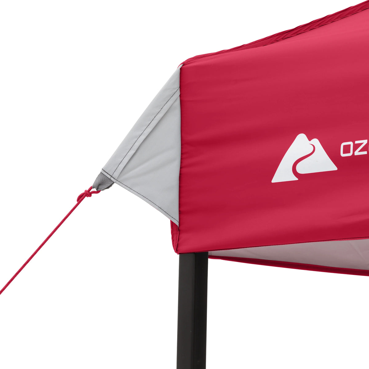 Ozark Trail 10x10 Instant Pop Up Canopy Tent with Simple Push Setup – Straight Leg Pop-Up Tent for Tailgating, Camping & Events, White
