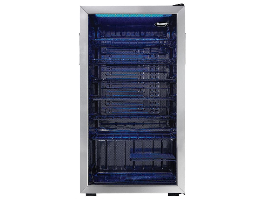 Danby 36 Bottle Free-Standing Wine Cooler in Stainless Steel (DWC036A1BSSDB-6)