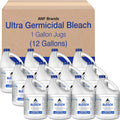 (12 Gallons) - Liquid Chlorine Bleach, for Laundry, Household and  Cleaning, 1 Gallon Jugs