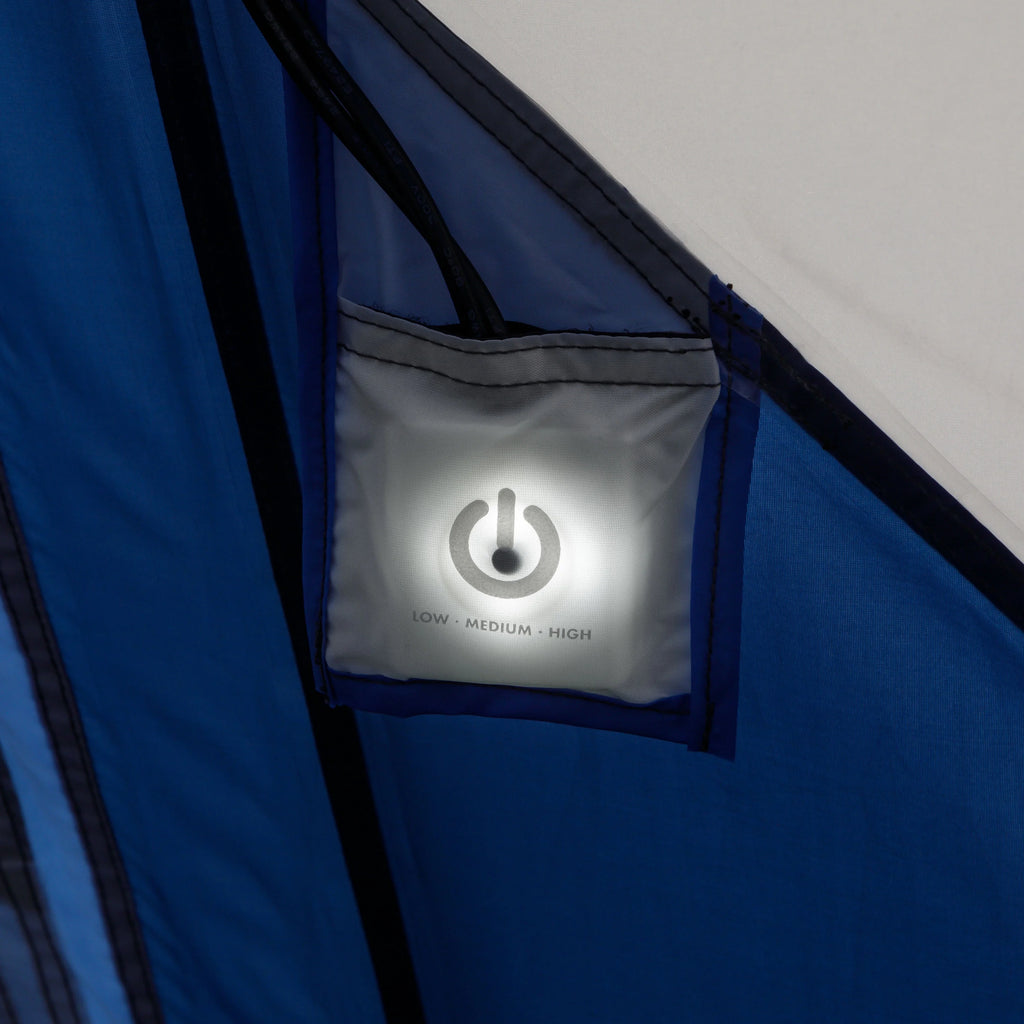 10-Person 14' x 10' Lighted Instant Cabin Tent, 40 lbs