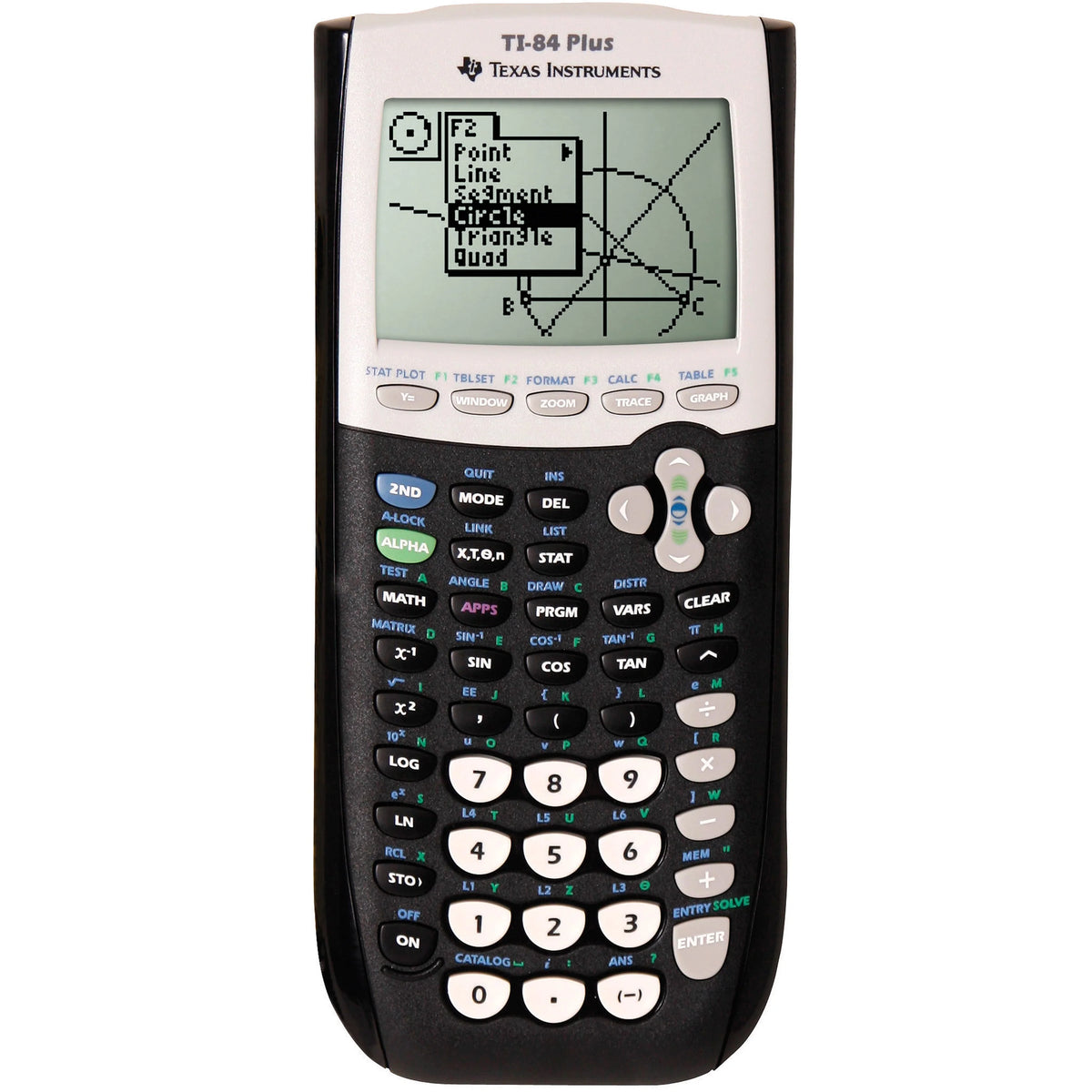 Texas Instruments TI-84 Plus Graphing Calculator, 10-Digit LCD