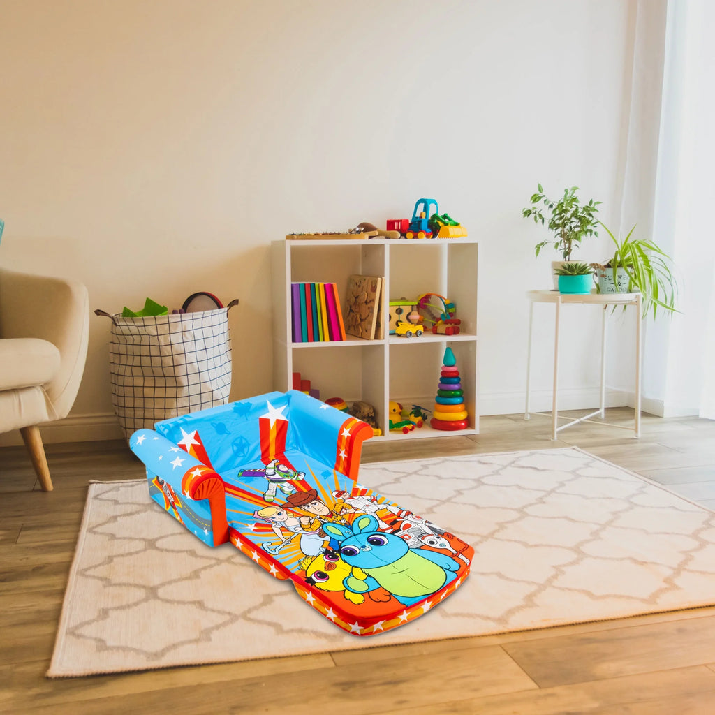Marshmallow Furniture 2 Pack 2-in-1 Flip Open Foam Sofa Bed, Toy Story 4