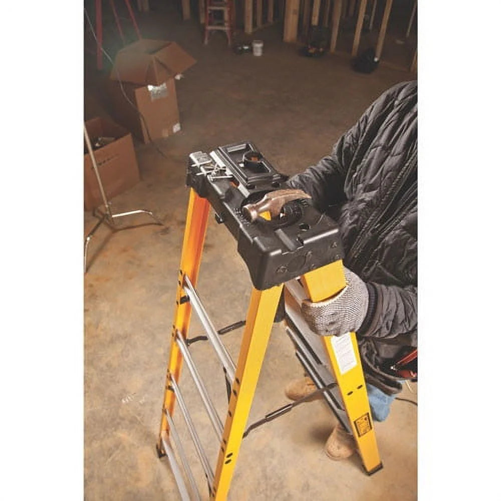 Dewalt 4-foot Fiberglass Step Ladder, Type Ia, 300-pound Load Capacity, Dxl3010-04