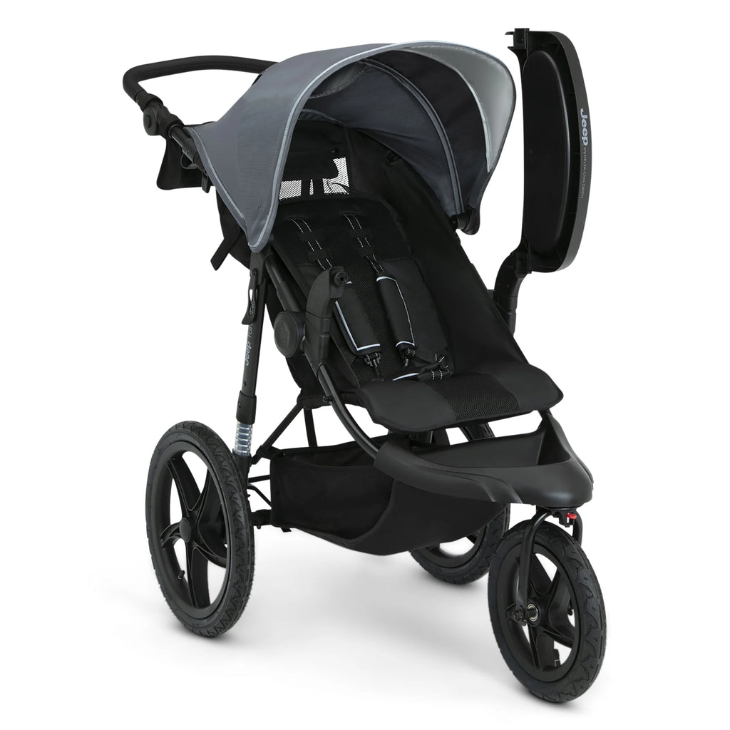 Jeep TurboGlyde Jogging Stroller by Delta Children, Black