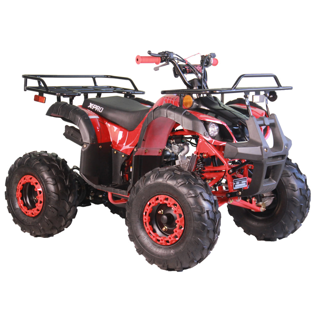 X-Pro Brand New 125cc Gas ATV, Automatic Transmission w/Reverse Remote Control Big 19"/18" Tires