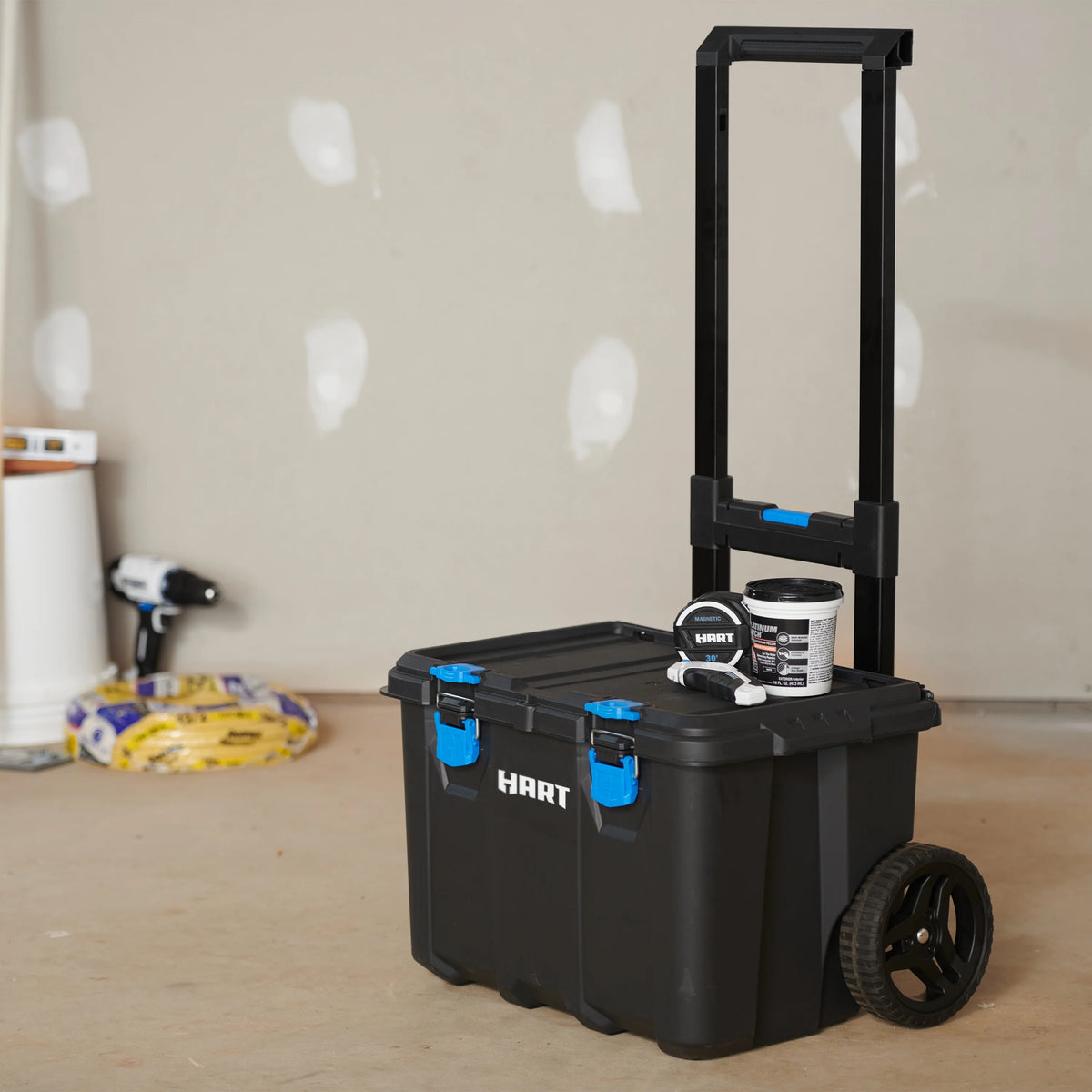HART Stack System, Mobile Tool Storage and Organization, Black & Blue