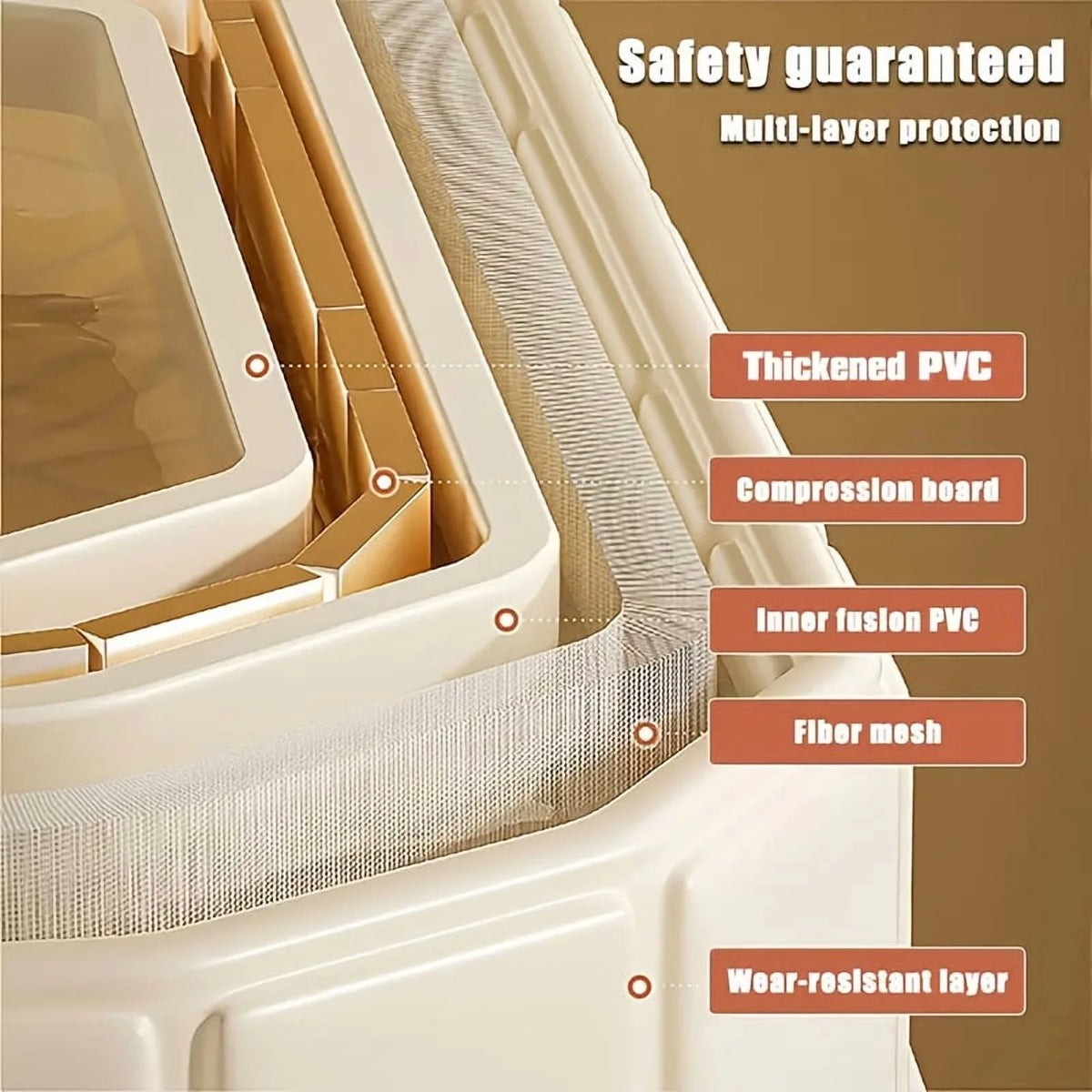 [Lightweight Design] Portable Hot Tub for Home Gym - Quick Setup, No Installation Needed, Foldable Storage, Dual Drainage Design, Beige PVC Material - Perfect Christmas Gift for Relaxation & Wellness