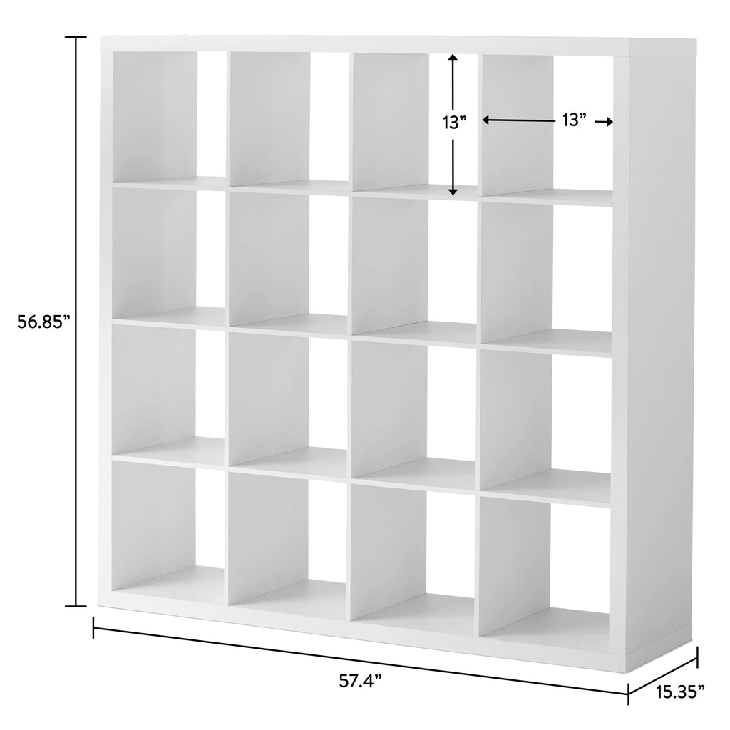 Better Homes & Gardens 16 Cube Storage Organizer, Acorn