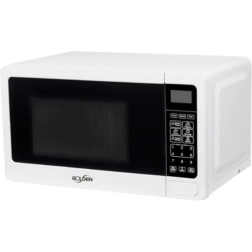 Golden 0.7 Cu Ft Mini Microwave Oven - White