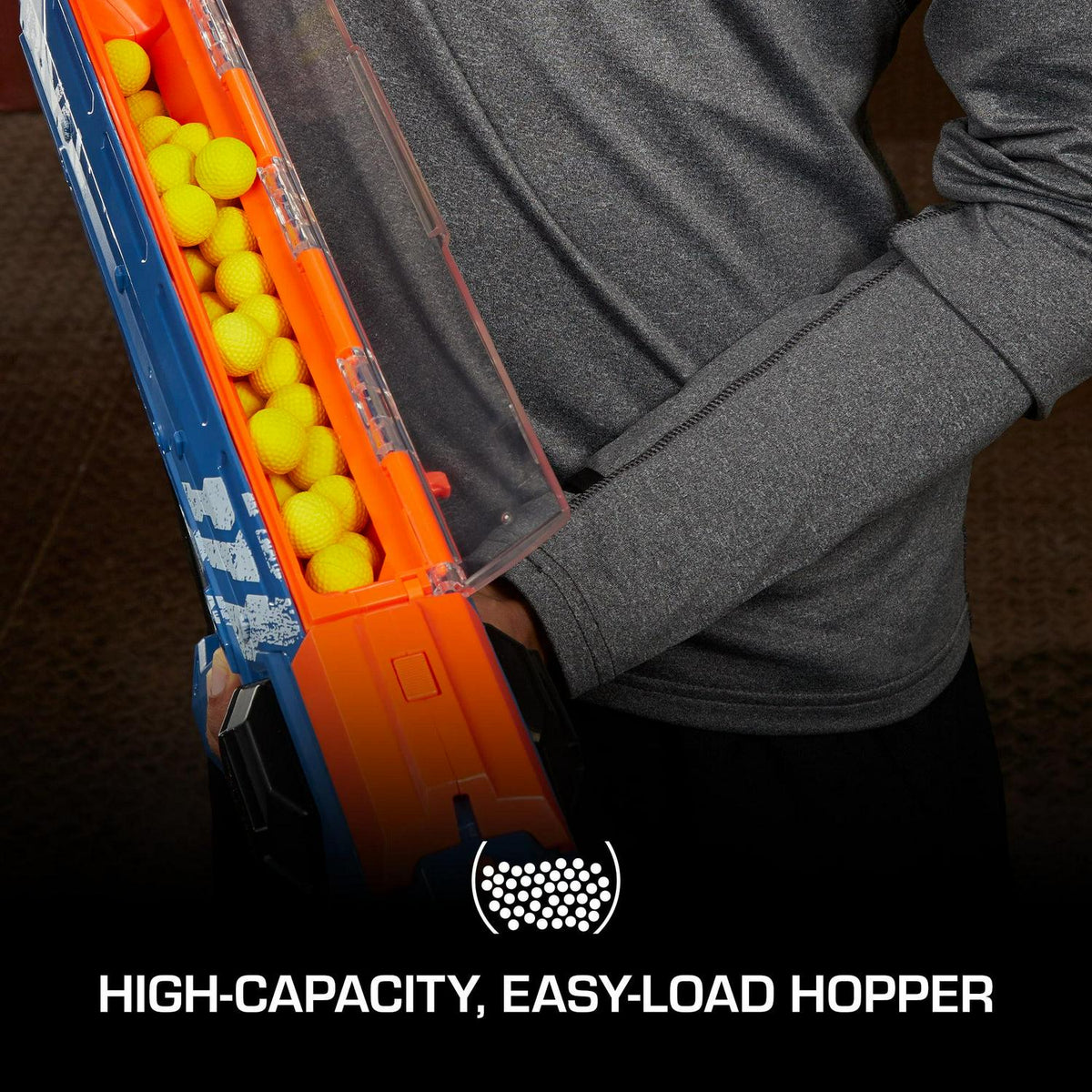 Nerf Perses MXIX-5000 Rival Motorized Blaster (Blue)