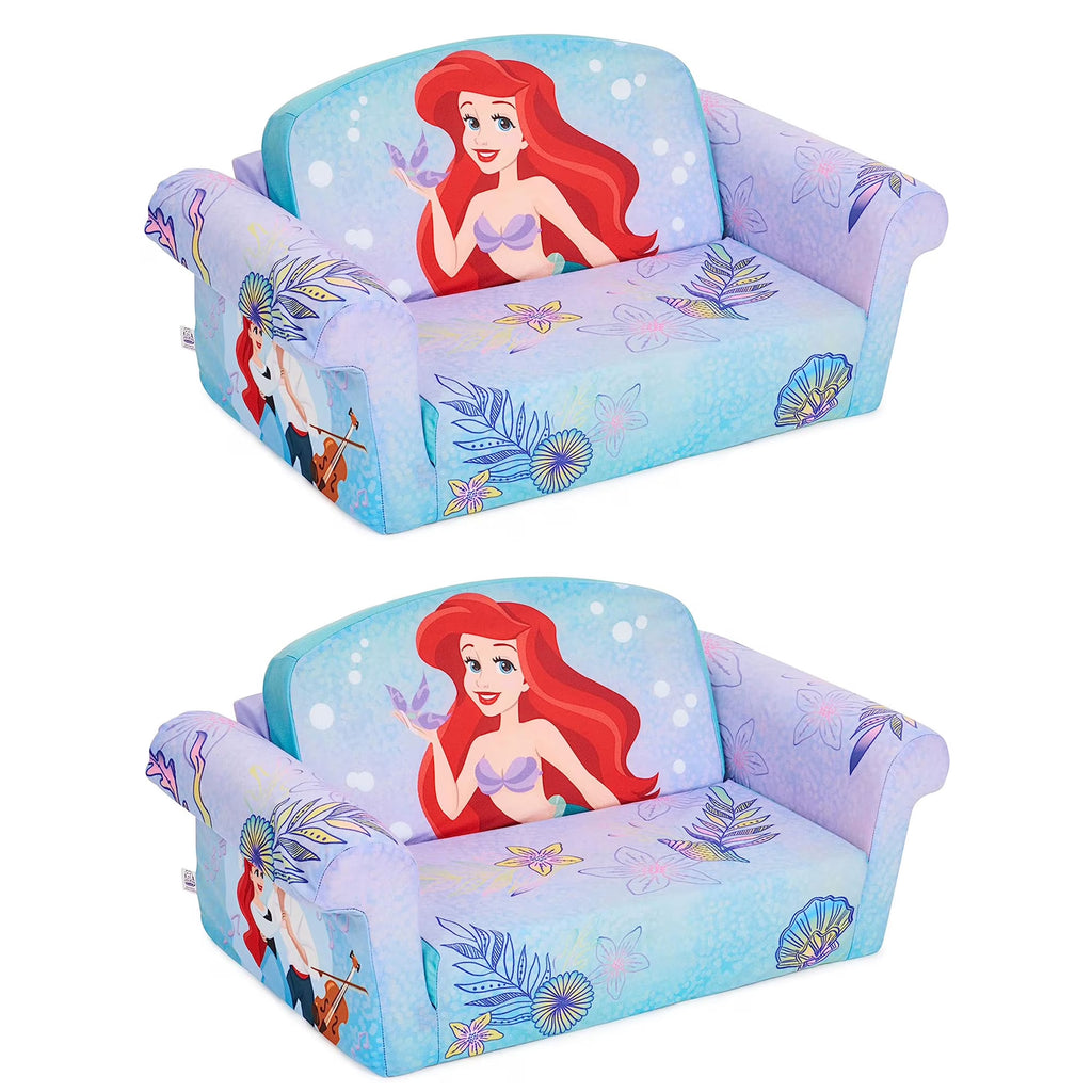 Marshmallow Furniture 2 Pack 2-in-1 Flip Open Foam Sofa Bed, Toy Story 4