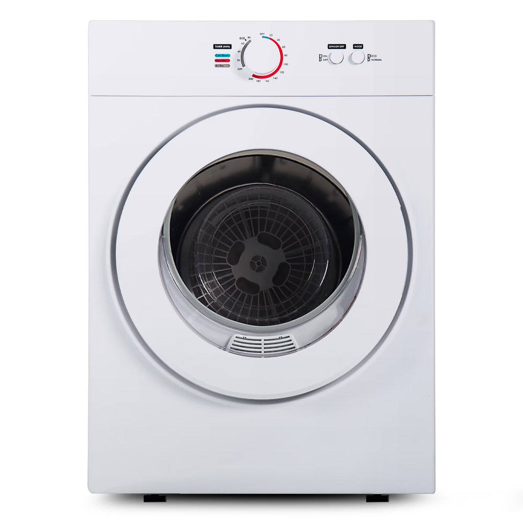 EUHOMY 1.8 Cu. ft. Compact Electric Dryer with LCD Touch Panel for Home, Apartment, Dorm