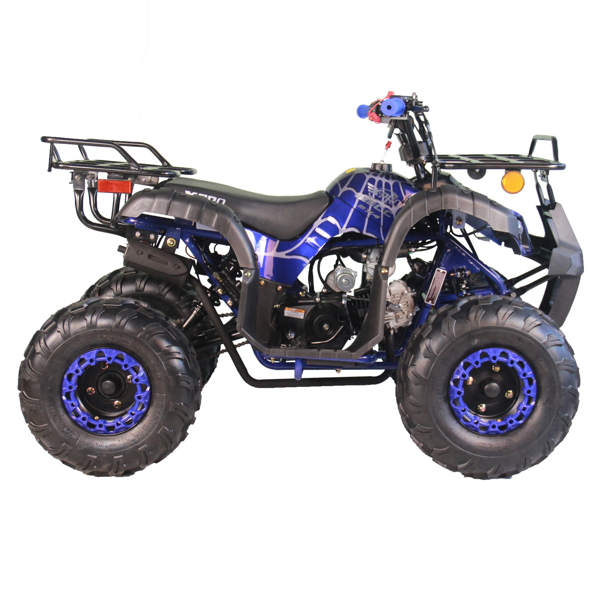 X-Pro Brand New 125cc Gas ATV, Automatic Transmission w/Reverse Remote Control Big 19"/18" Tires