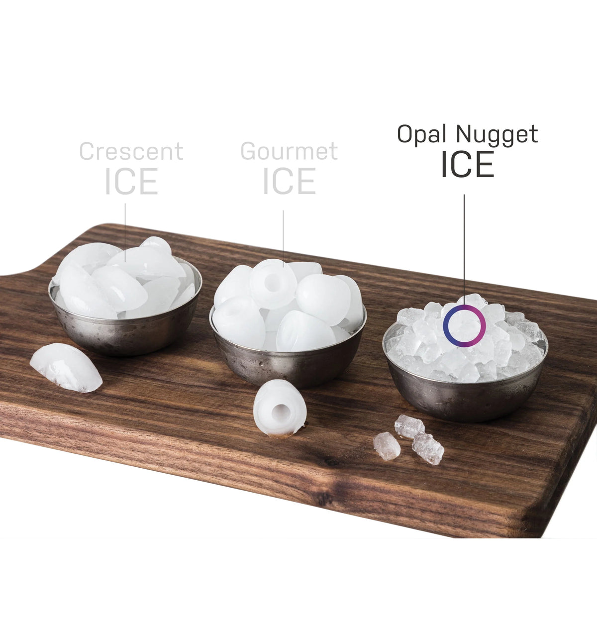 GE Profile�?Opal�?Nugget Ice Maker with Side Tank, Countertop Icemaker, Stainless Steel