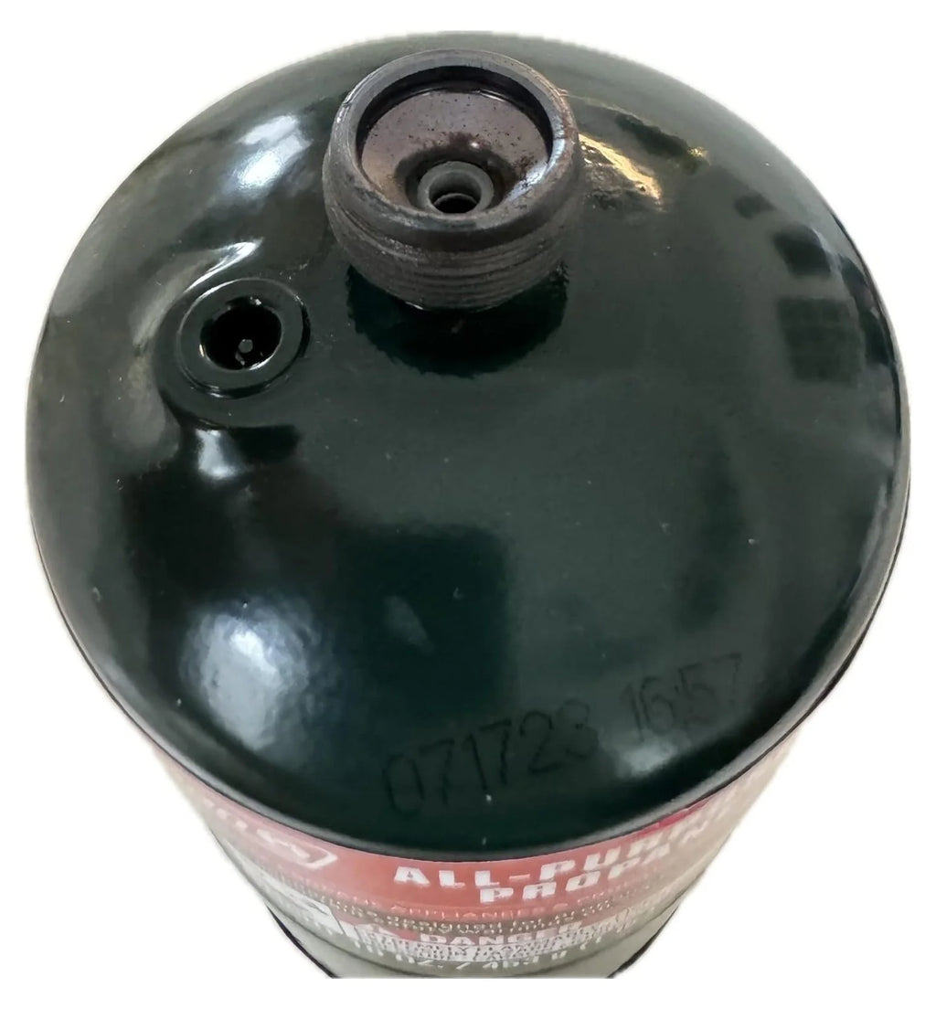 Propane Replacement Fuel Cylinders Camping- 16 Oz (12 Pack) Factory Pre-filled and Ready to Use