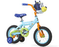 Bluey 12-Inch Kids BMX Bike with Training Wheels, Plush Bag, Steel Frame, Coaster Brake, Ages 3-5