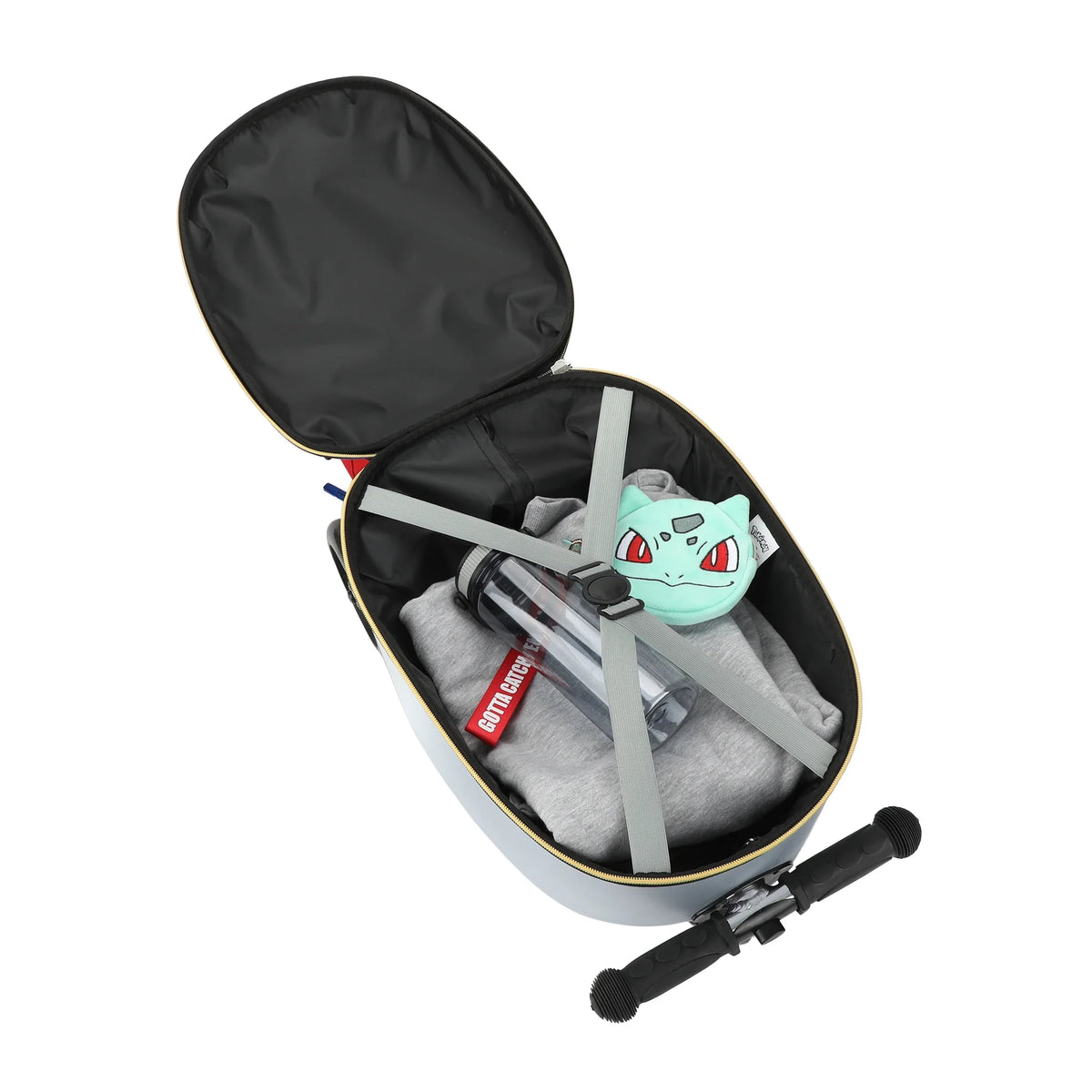 Pokemon Character Art Scooter Youth Rolling Carry On Luggage