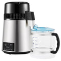 KFFKFF Water Distiller Distilled Water Maker Machine 4L/1.1Gal  0.3Gal/H Output, 750W Power, 0-99H Adjustable Timing